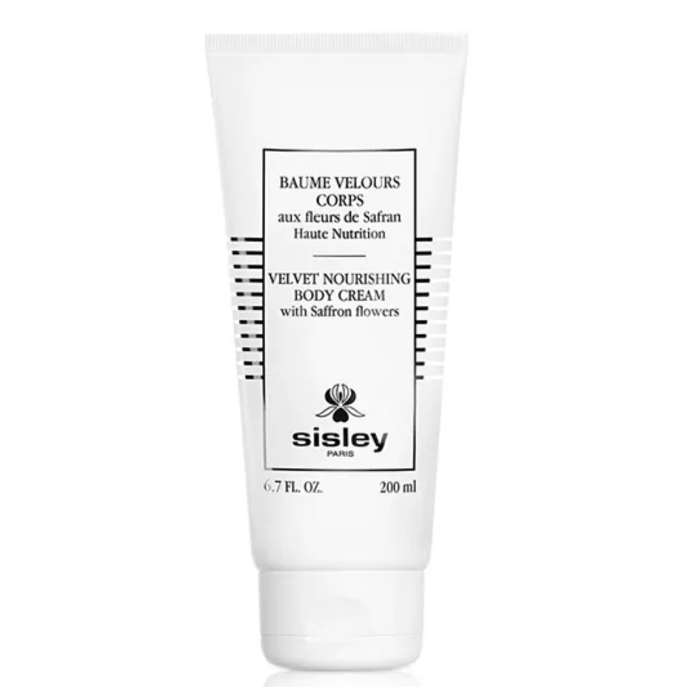 Sisley-Paris Velvet Body Cream with Saffron flowers (6.7 oz)